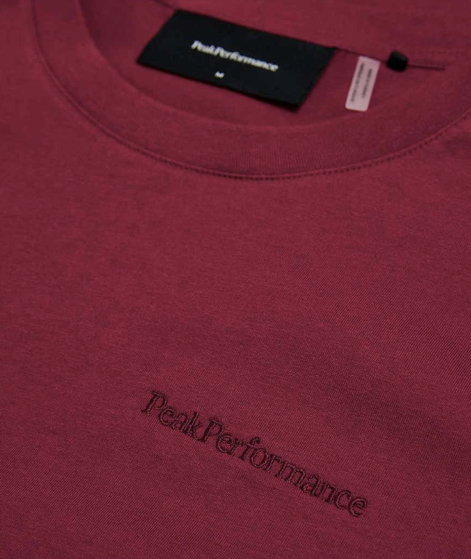 Peak Performance Meski T-Shirt Original Small Logo Vertical Zenith