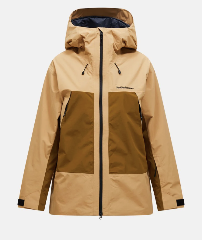 Peak Performance Damska Kurtka Edge Insulated Sierra Sand/Earthy Summit