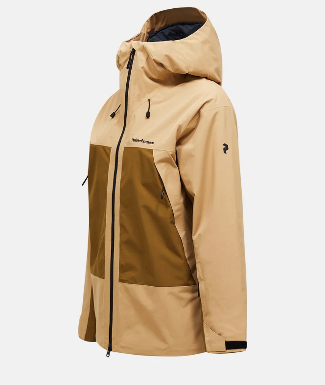 Peak Performance Damska Kurtka Edge Insulated Sierra Sand/Earthy Summit