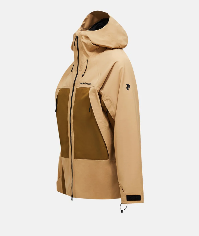 Peak Performance Meska Kurtka Edge Insulated Sierra Sand/Earthy Summit