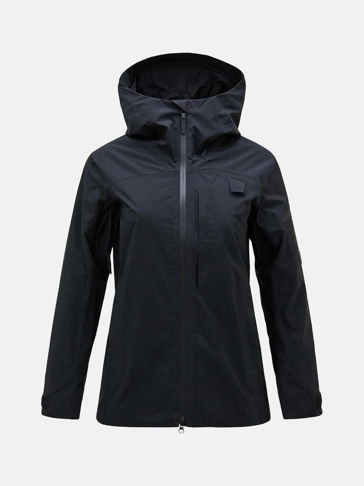 Peak Performance Damska Kurtka Alpine Gore-Tex Insulat Black