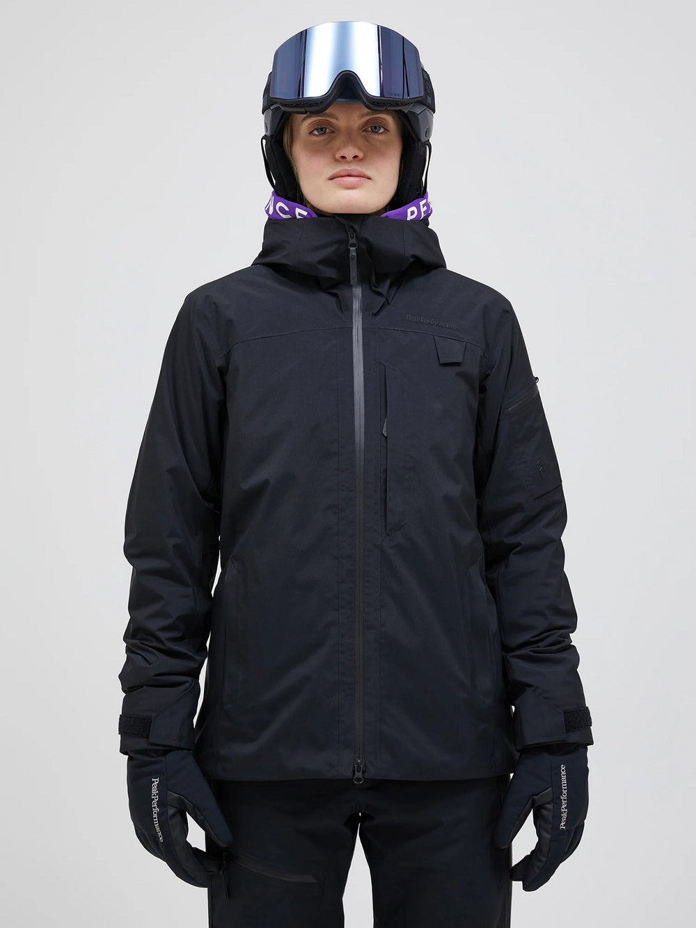 Peak Performance Damska Kurtka Alpine Gore-Tex Insulat Black