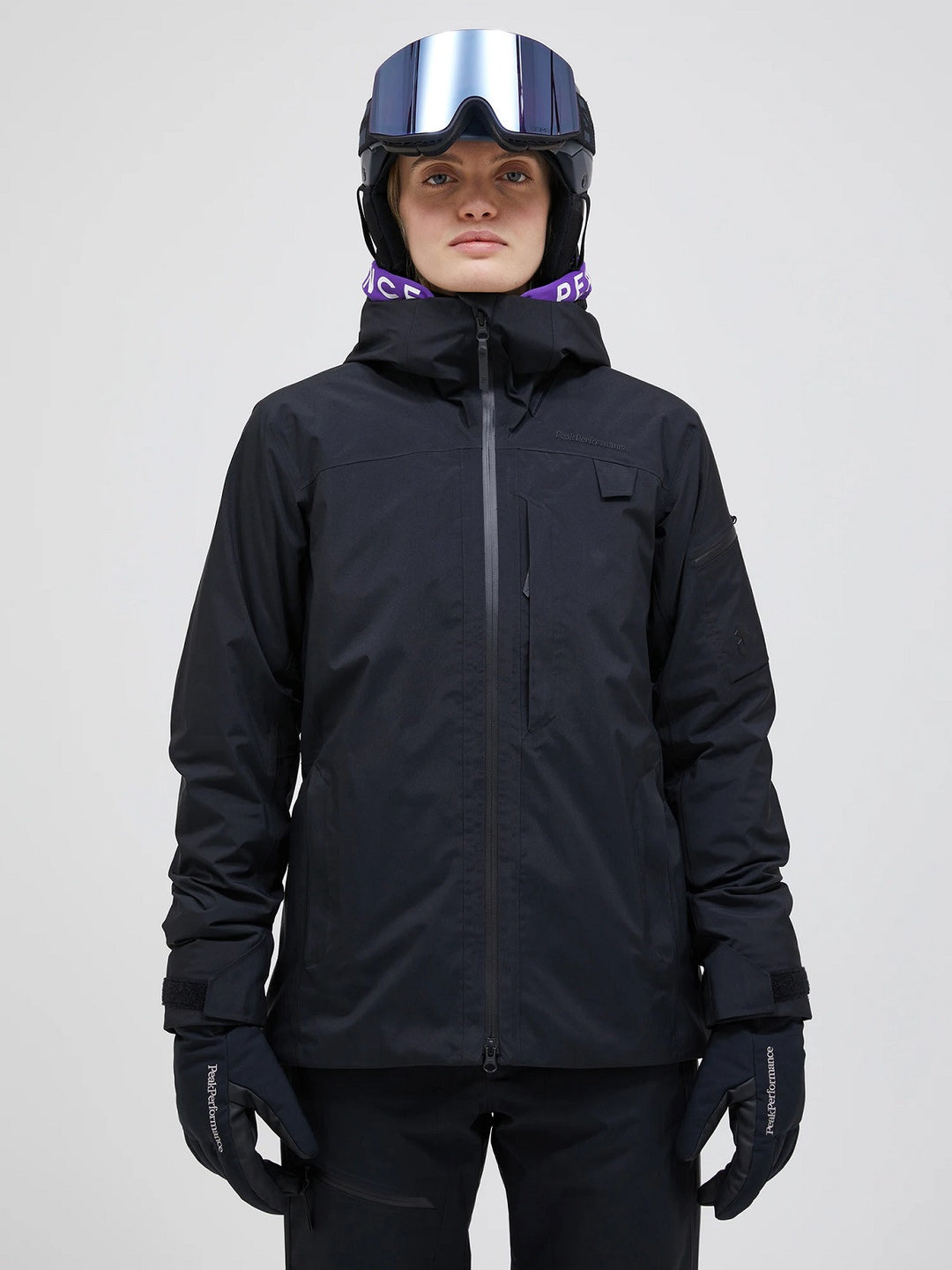 Peak Performance Damska Kurtka Alpine Gore-Tex Insulat Black