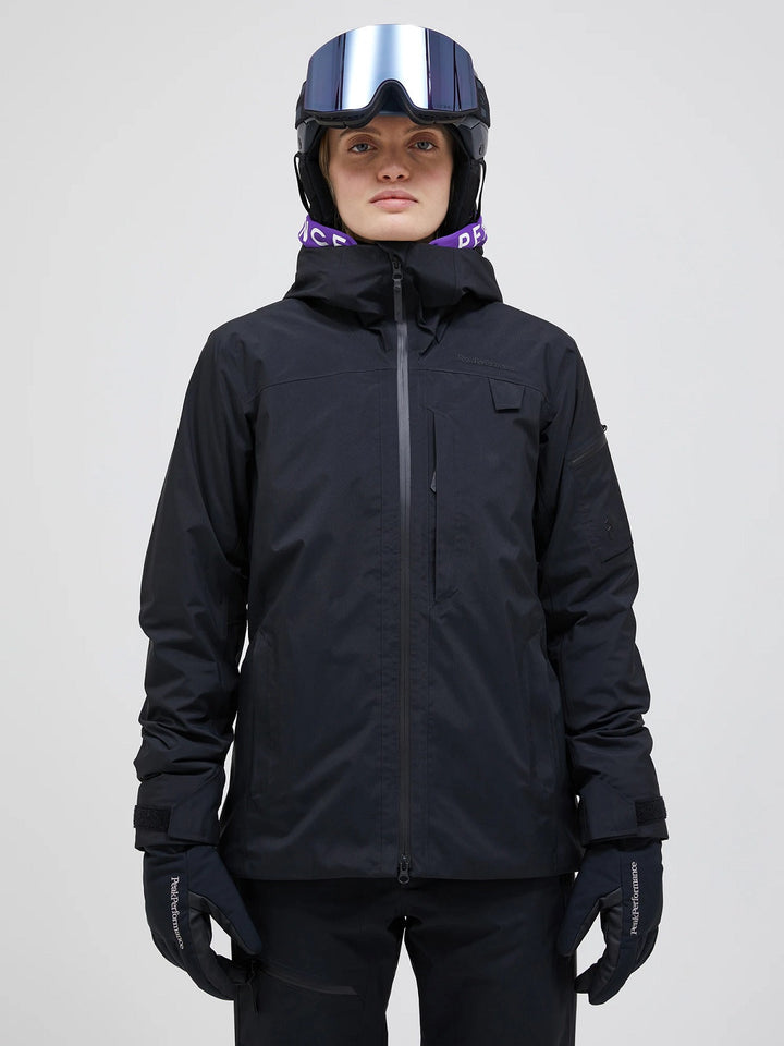Peak Performance Damska Kurtka Alpine Gore-Tex Insulat Black