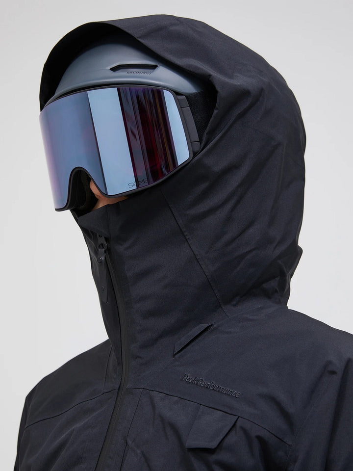 Peak Performance Damska Kurtka Alpine Gore-Tex Insulat Black