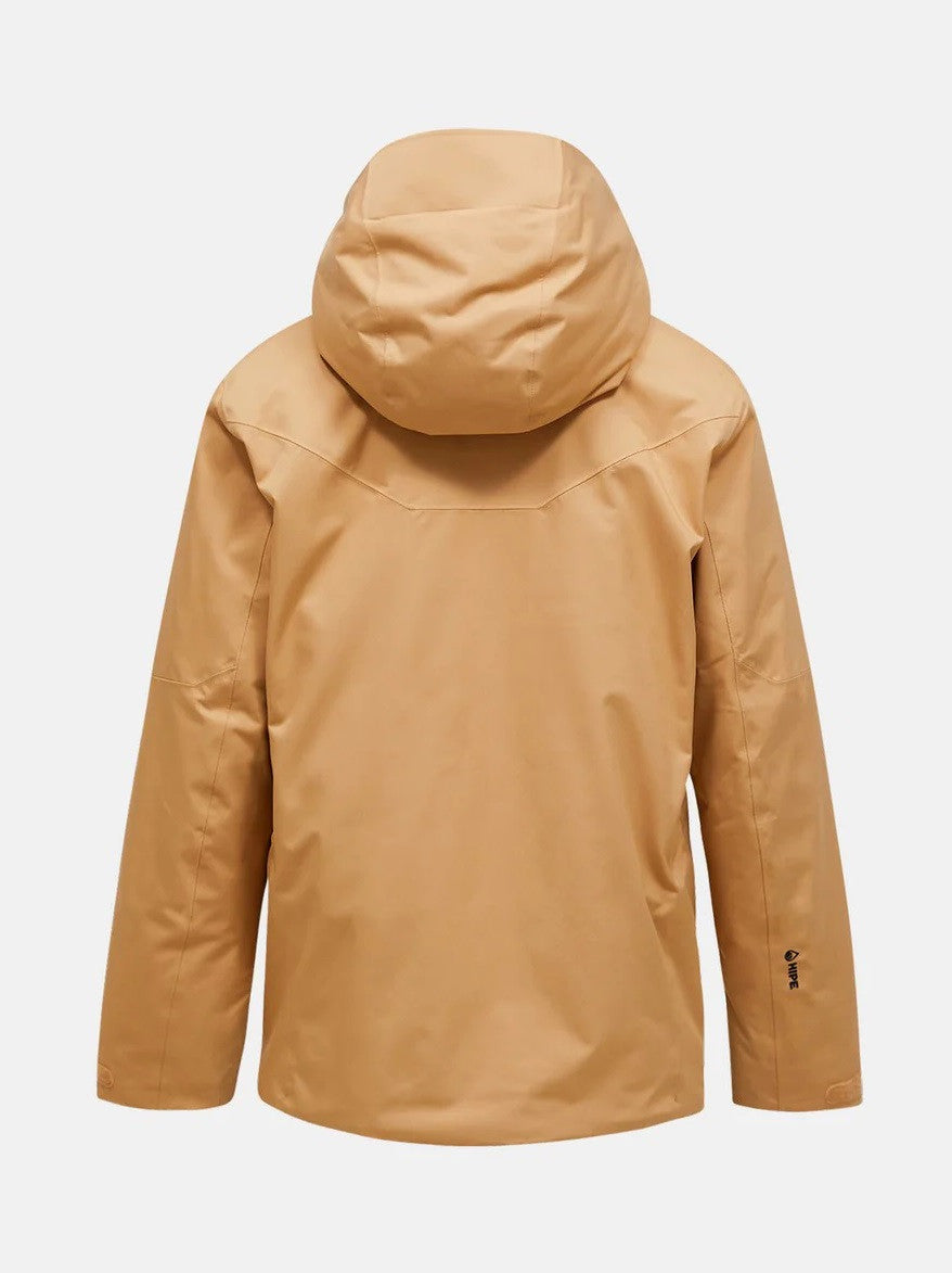 Peak Performance Meska Kurtka Maroon Insulated Sierra Sand
