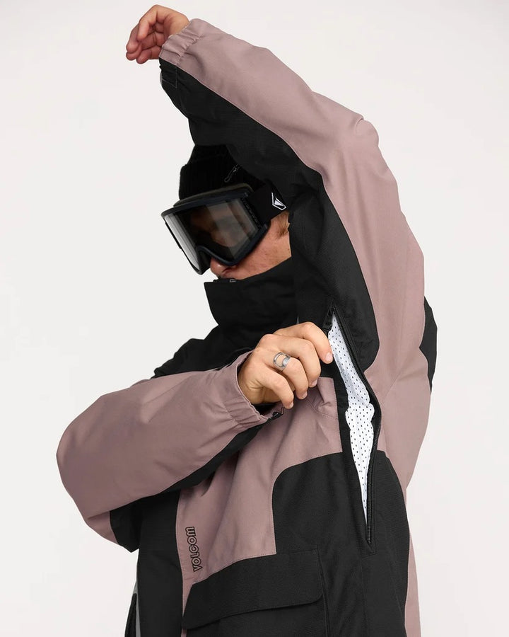 Volcom Meska Kurtka Kleveland Mauve