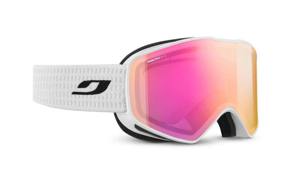Julbo Cyclon White / Red Reactiv 1-3 High Contrast L