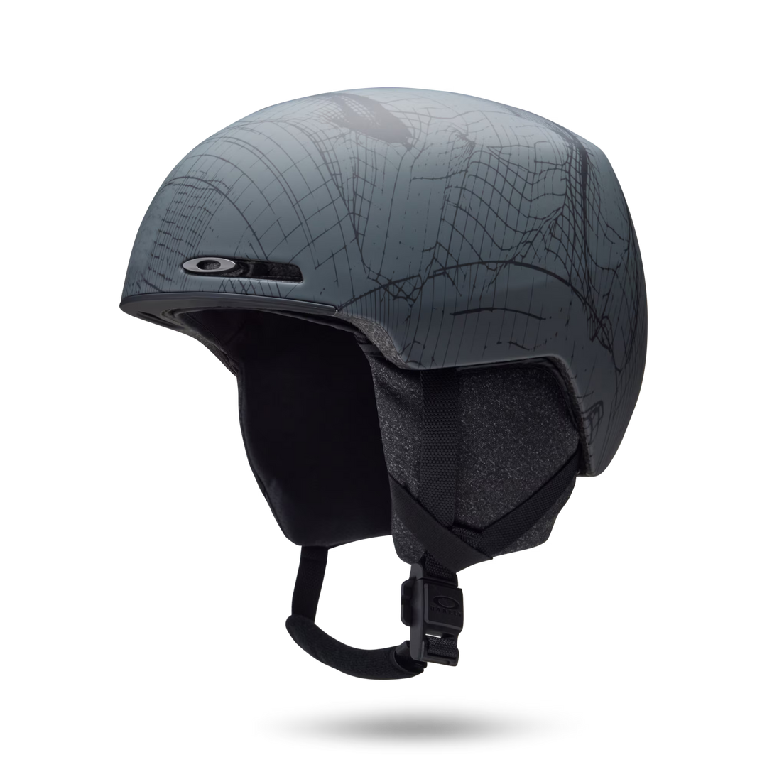 Oakley MOD1 Matte Graphic Grey - Juniorski kask snowboardowy