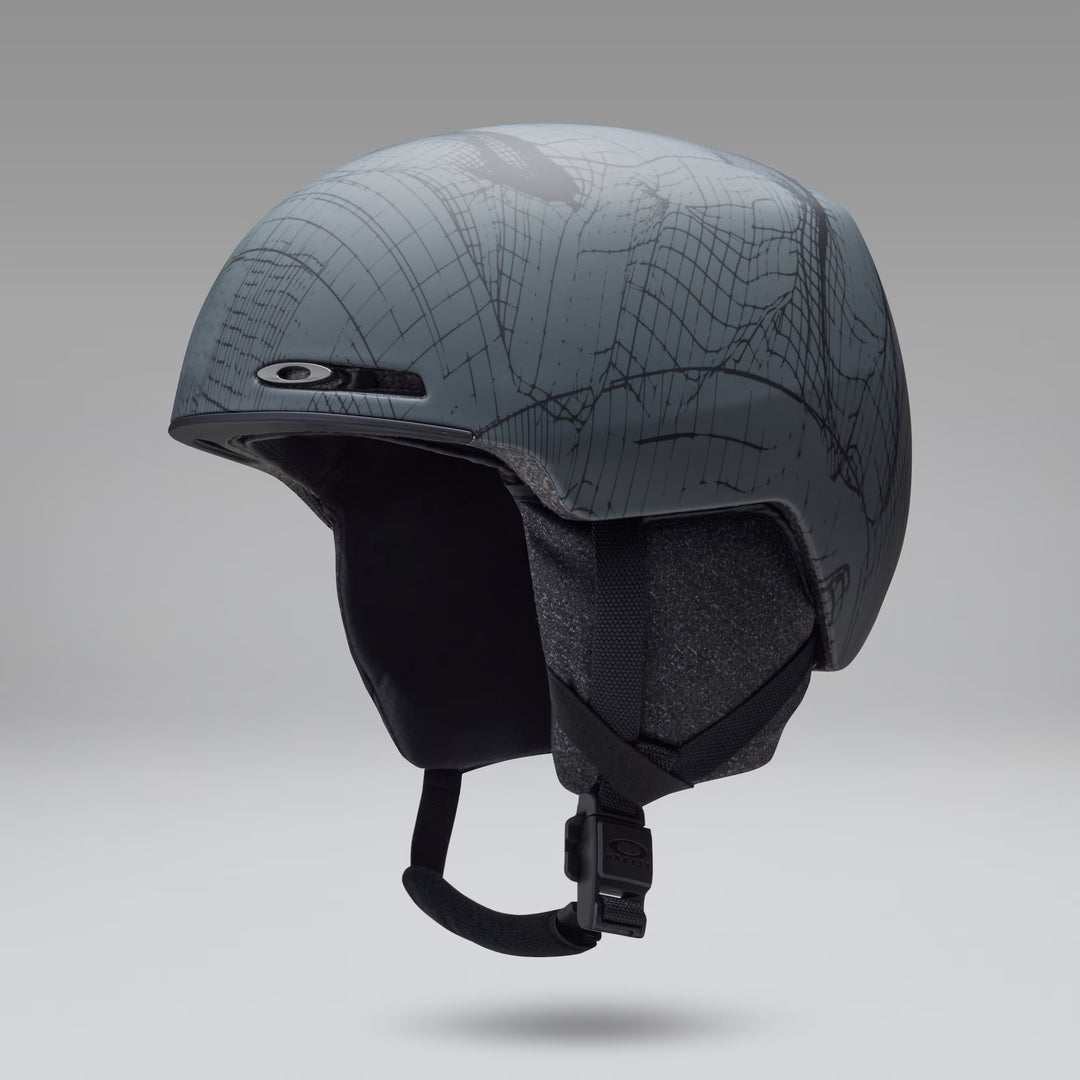 Oakley MOD1 Matte Graphic Grey - Juniorski kask snowboardowy