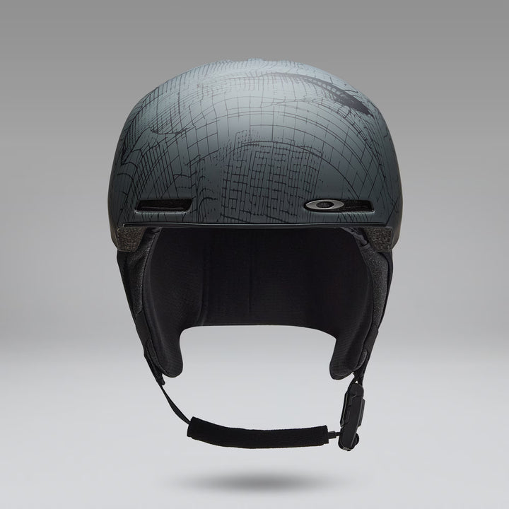 Oakley MOD1 Matte Graphic Grey - Juniorski kask snowboardowy