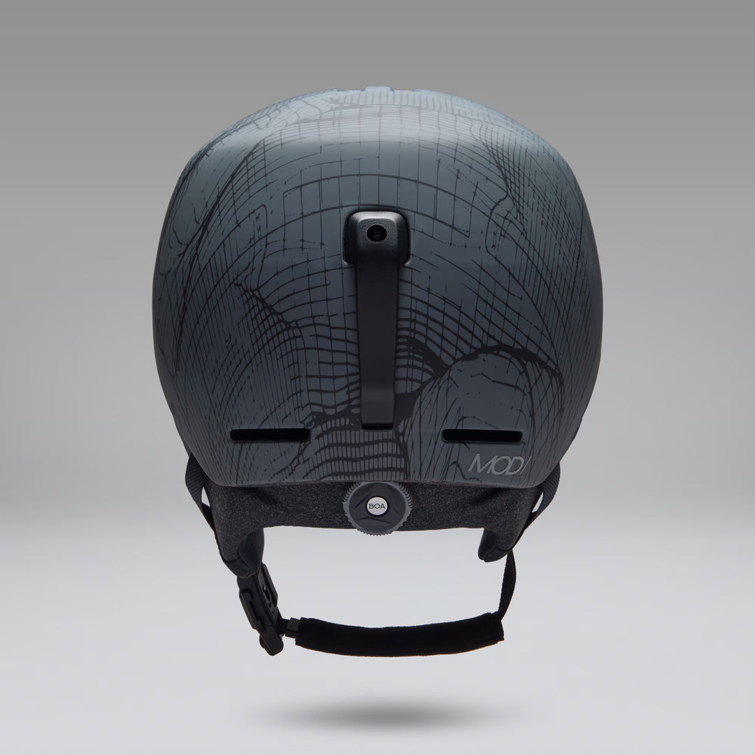 Oakley MOD1 Matte Graphic Grey - Juniorski kask snowboardowy