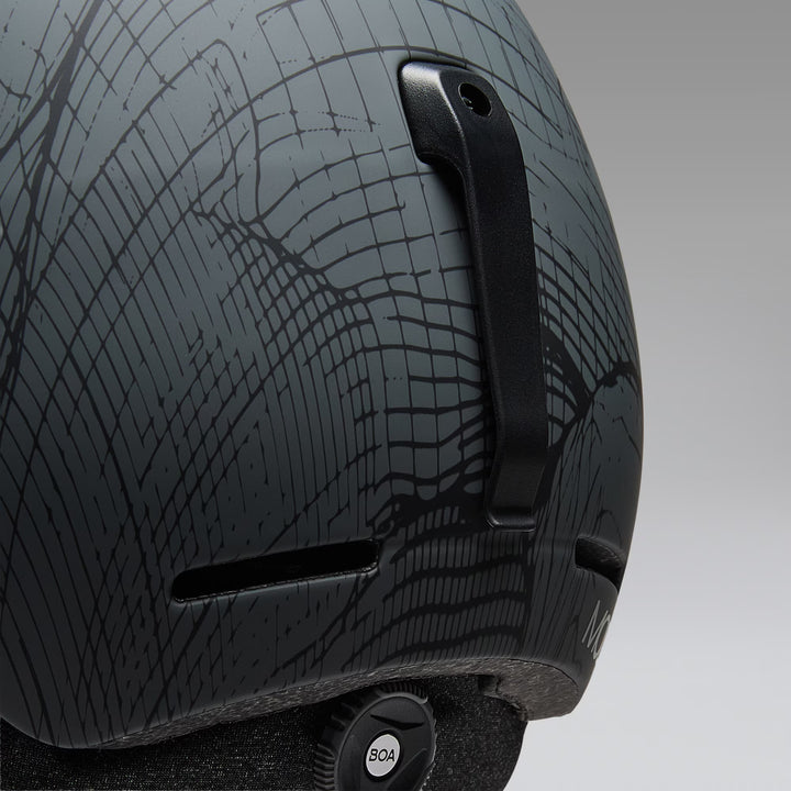 Oakley MOD1 Matte Graphic Grey - Juniorski kask snowboardowy