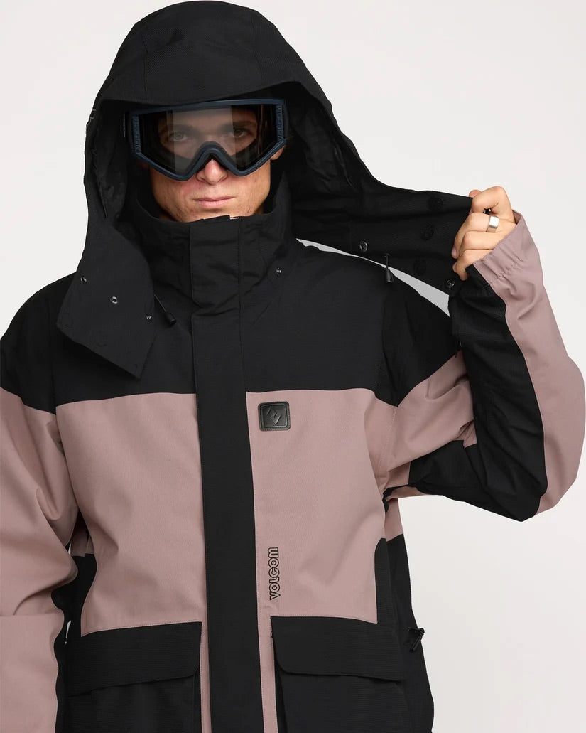 Volcom Meska Kurtka Kleveland Mauve