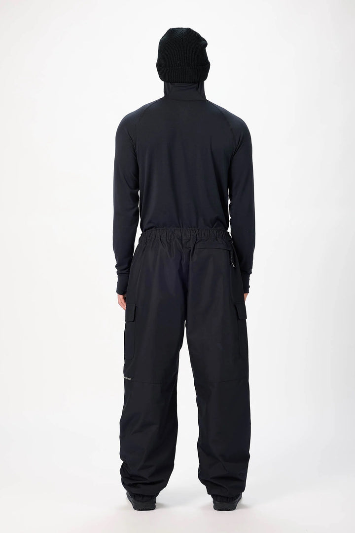 Airblaster Access Cargo Pant Black - Męskie spodnie snowboardowe