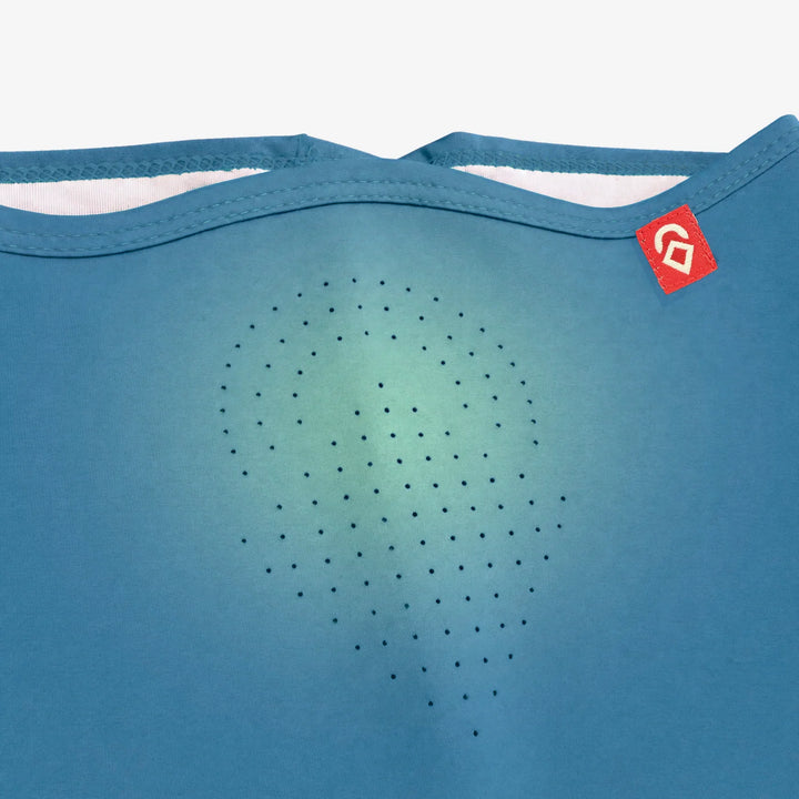 Airhole Laser Thermacolour Aqua/Green - Uniseksowa Balaclava