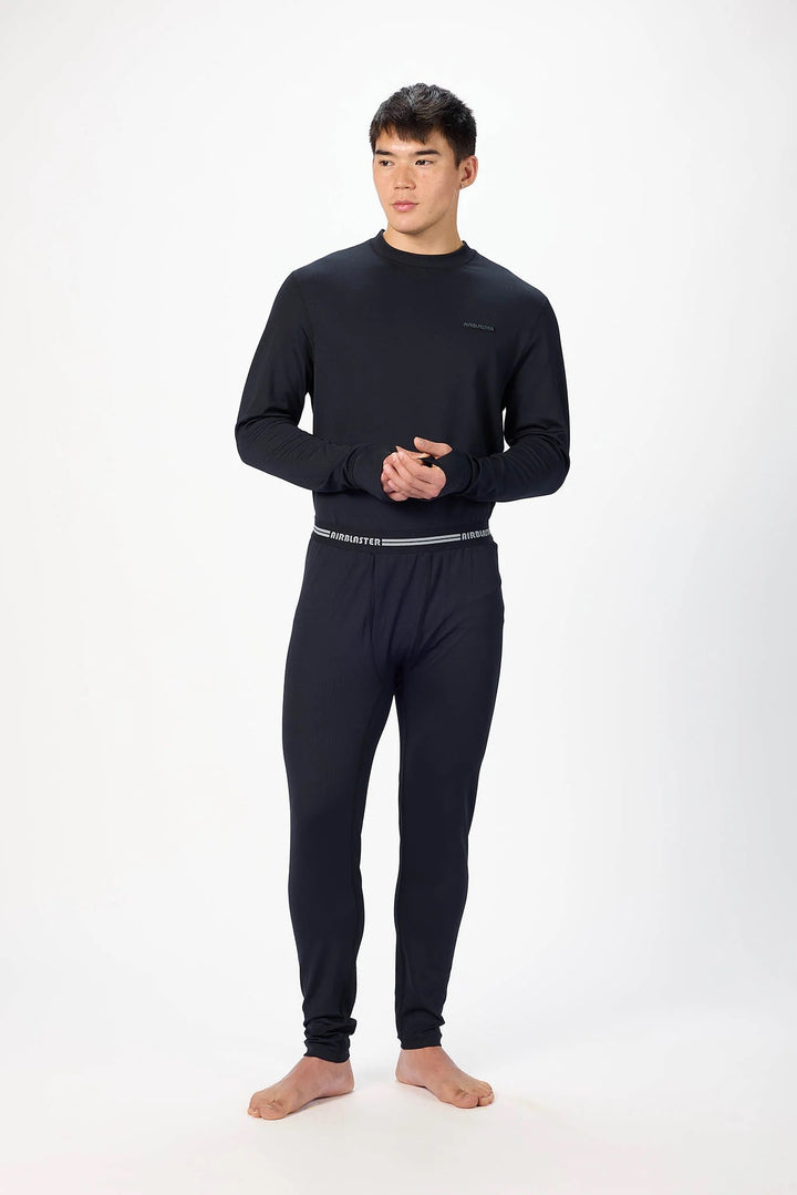 Airblaster Base Layer Bottom Black HQ - Męskie spodnie termiczne