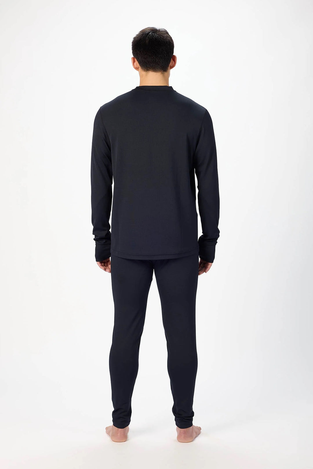 Airblalster Base Layer Top Black HQ - Męska bluzka termiczna