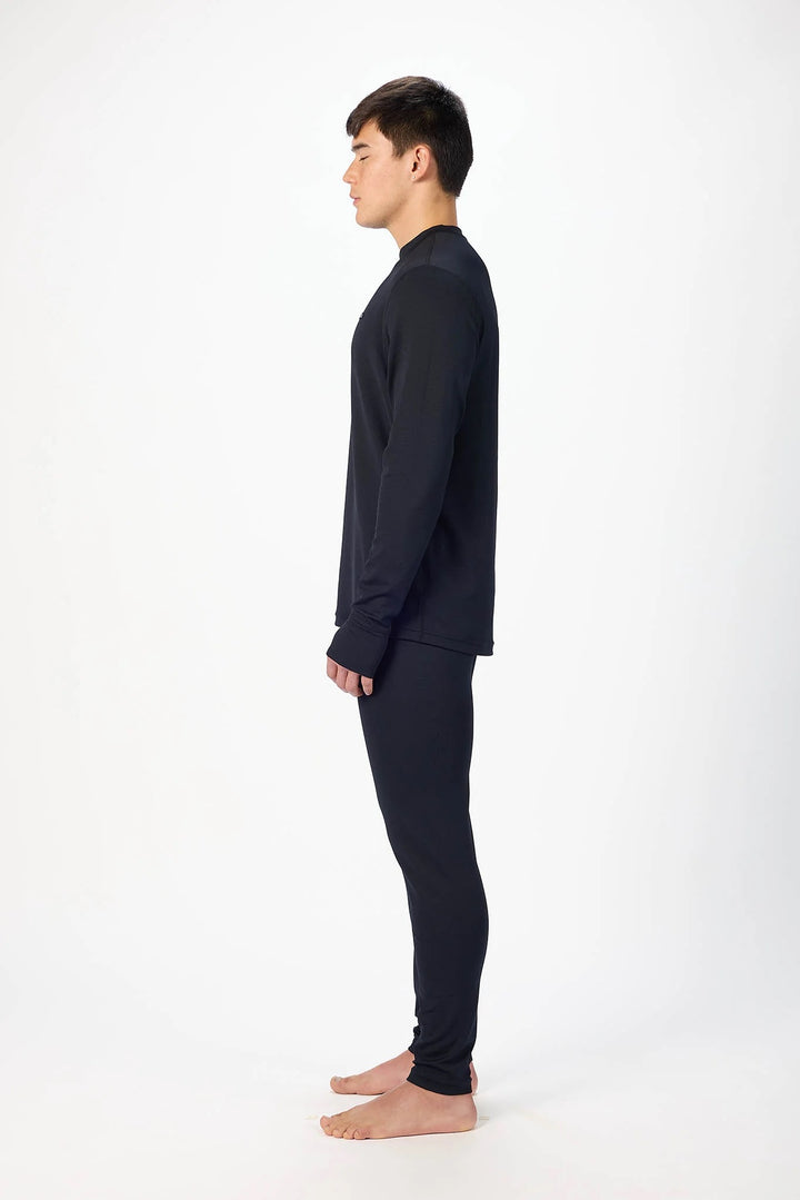 Airblalster Base Layer Top Black HQ - Męska bluzka termiczna