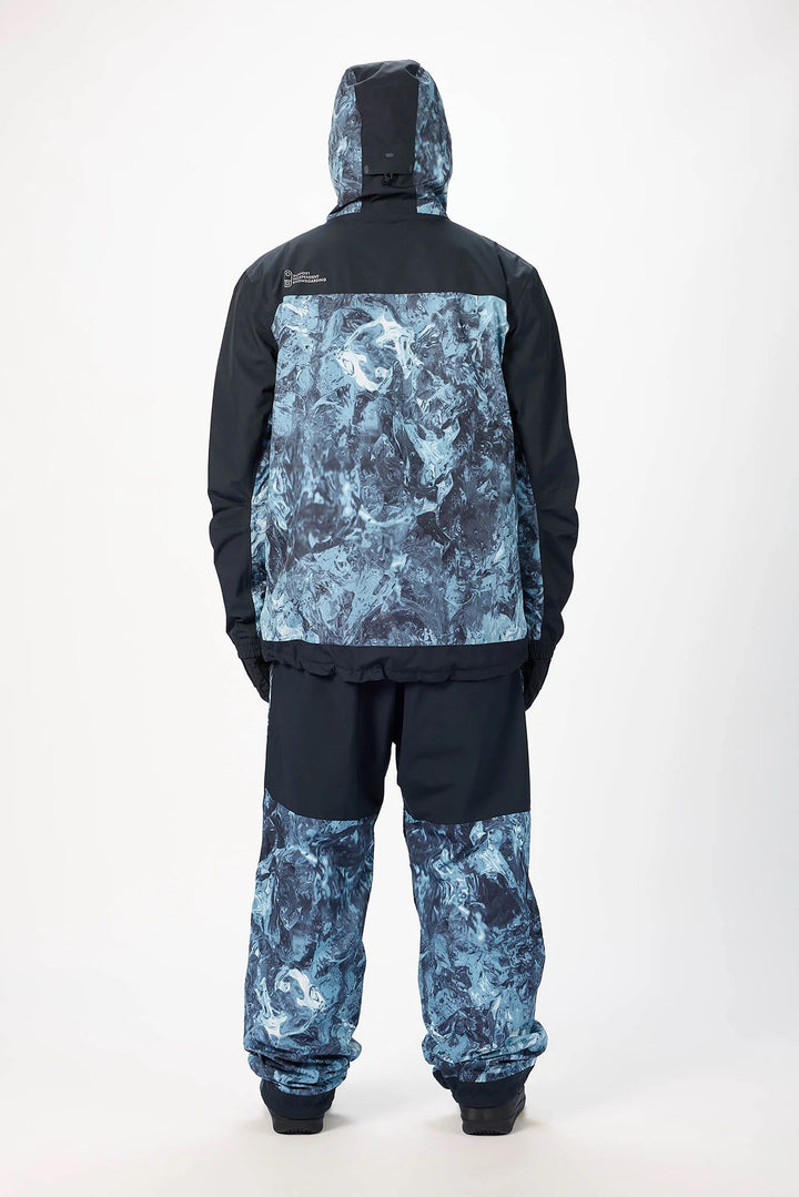 Airblaster Beast 2L Bode Black Ice - Męska kurtka snowboardowa