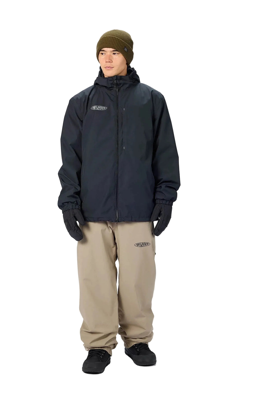 Airblaster Beast Access Jacket Black - Męska kurtka snowboardowa