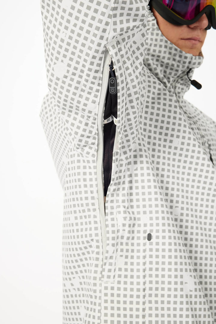 Airblaster Beast Access Jacket Snow Grid - Męska kurtka snowboardowa