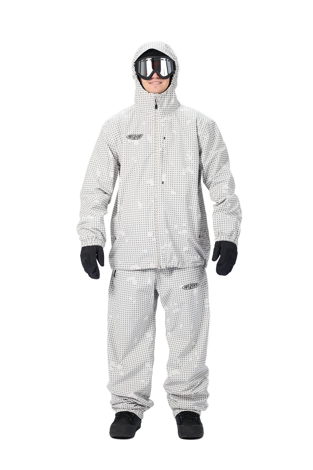 Airblaster Beast Access Jacket Snow Grid - Męska kurtka snowboardowa