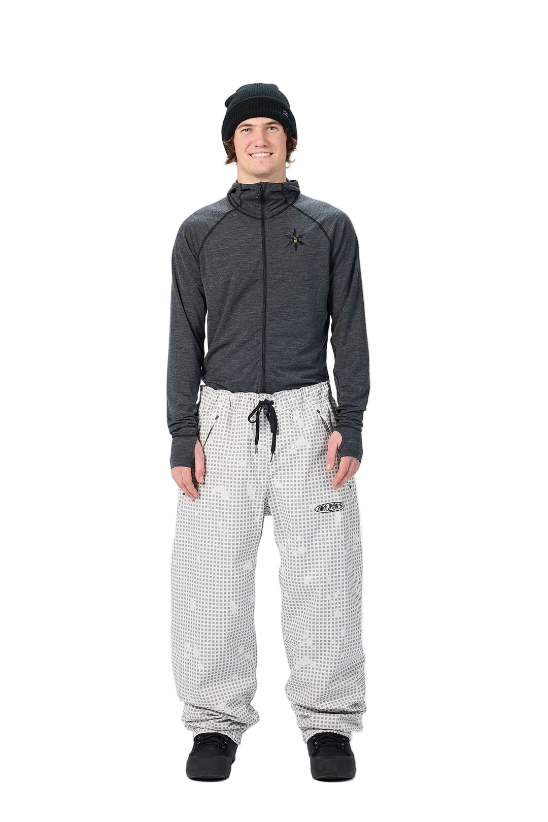 Airblaster Beast Access Pant Snow Grid - Spodnie snowboardowe męskie