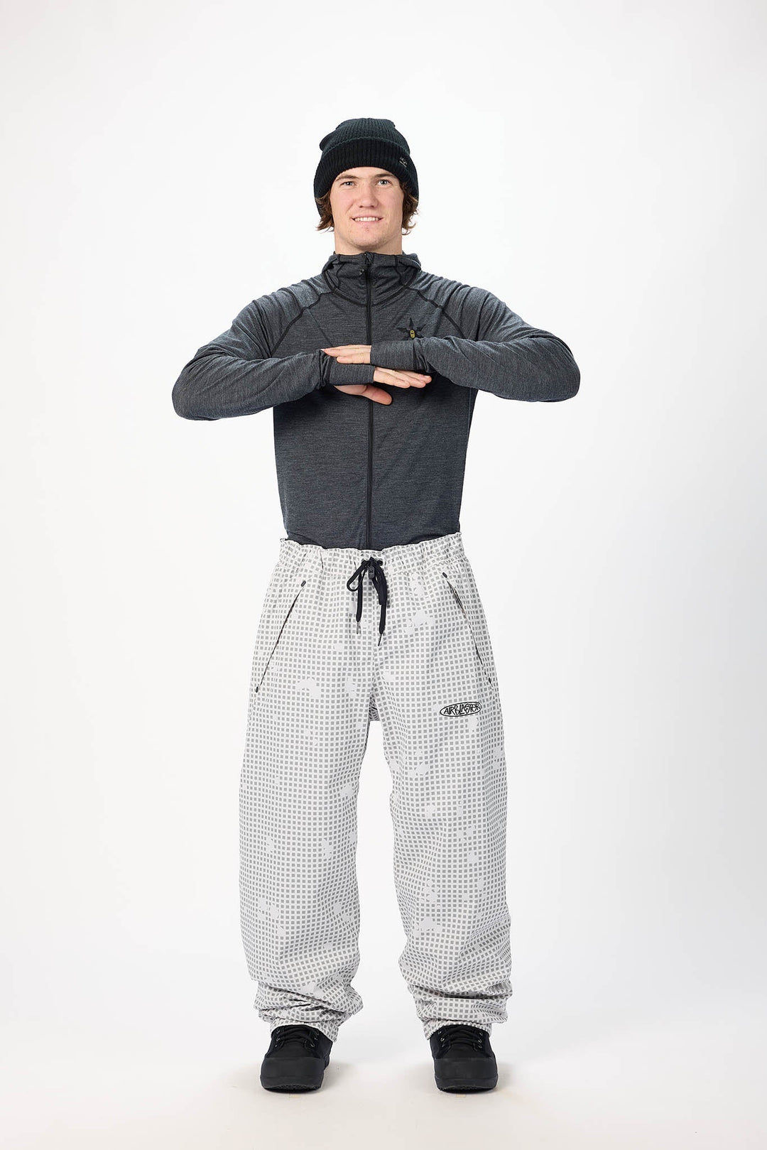 Airblaster Beast Access Pant Snow Grid - Spodnie snowboardowe męskie