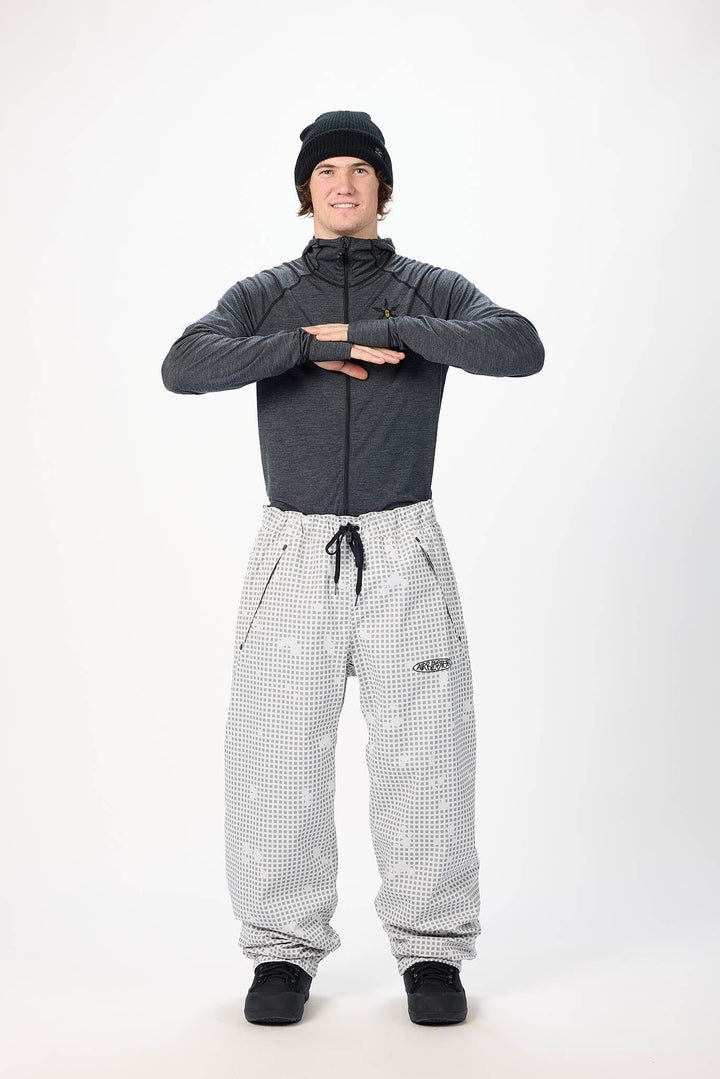 Airblaster Beast Access Pant Snow Grid - Spodnie snowboardowe męskie