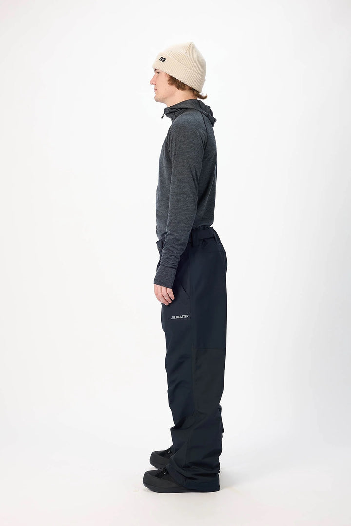 Airblaster Beast Pant Black - Męskie spodnie snowboardowe