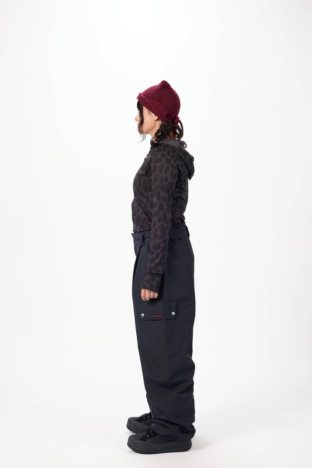 Airblaster Cypress Pant Insulated Nai Black - Damskie spodnie snowboardowe