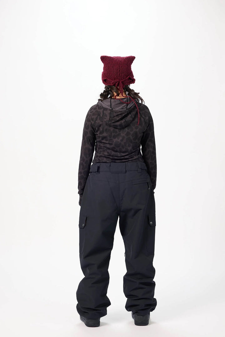Airblaster Cypress Pant Insulated Nai Black - Damskie spodnie snowboardowe