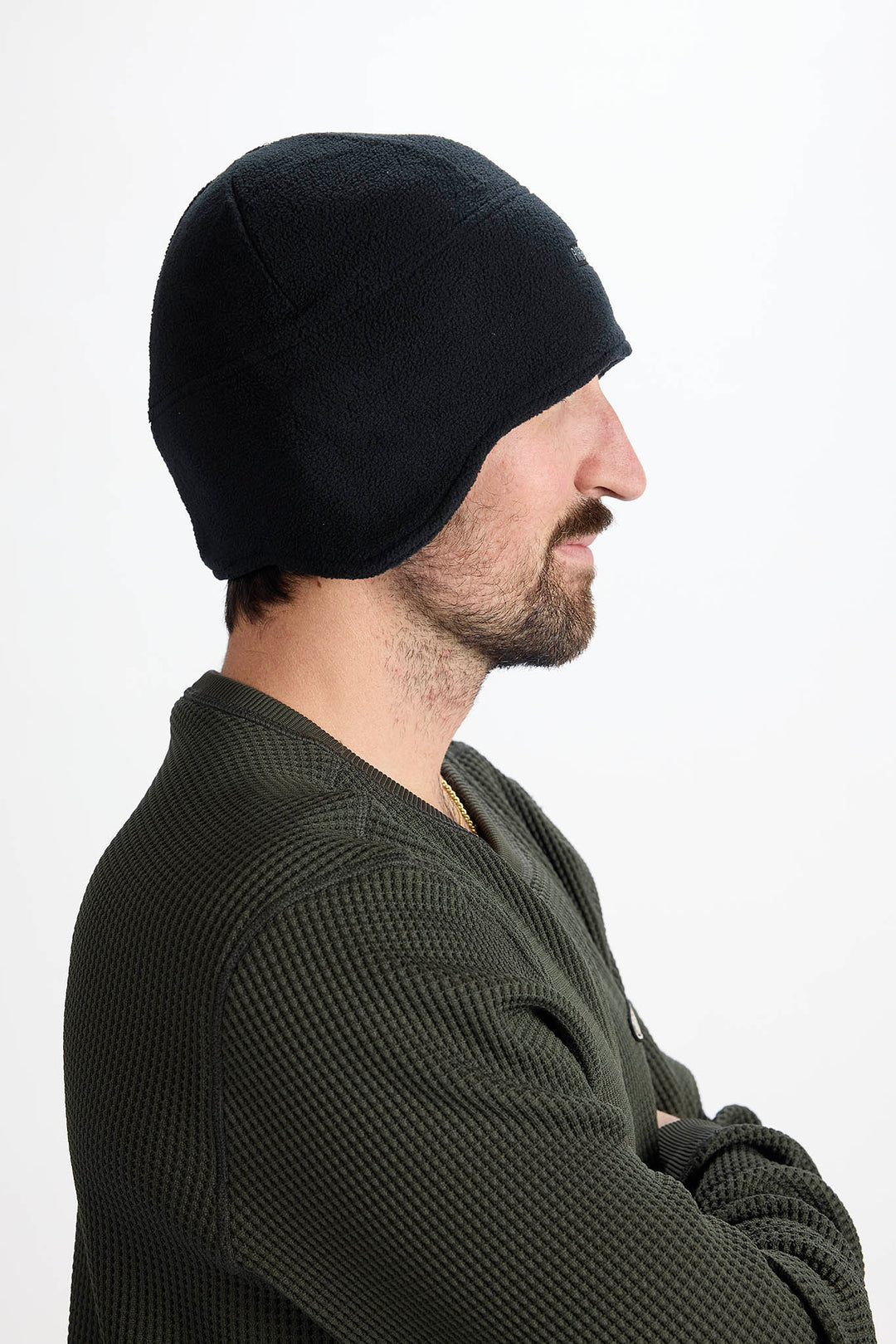 Airblaster Dropdown Fleece Hat Black - Czapka zimowa