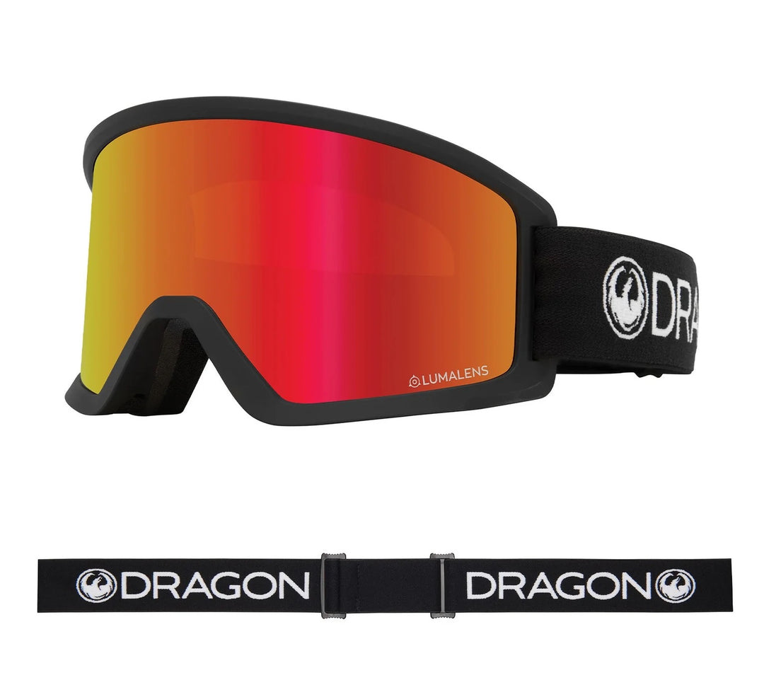 Dragon DX3 OTG Black Lumalens Red Ion