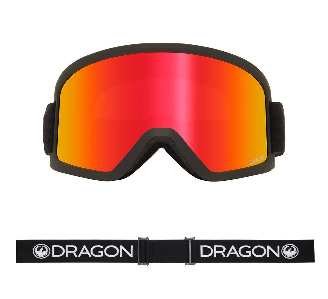 Dragon DX3 OTG Black Lumalens Red Ion
