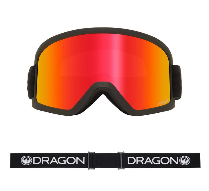 Dragon DX3 OTG Black Lumalens Red Ion