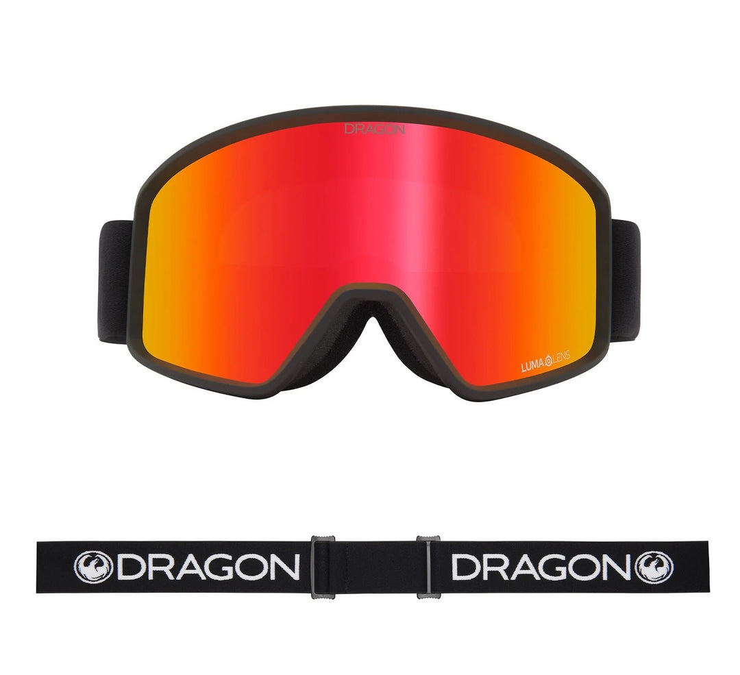 Dragon DXT OTG Black Lumalens Red Ion