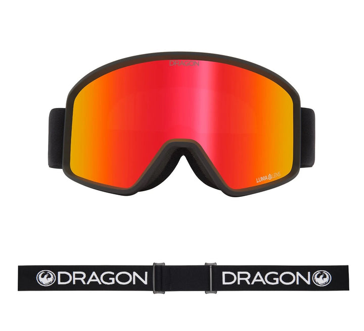 Dragon DXT OTG Black Lumalens Red Ion