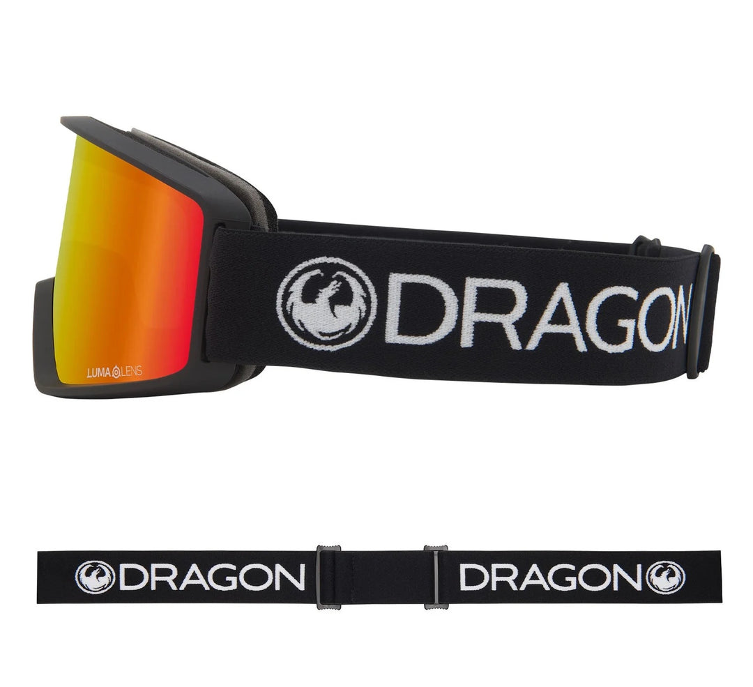 Dragon DXT OTG Black Lumalens Red Ion