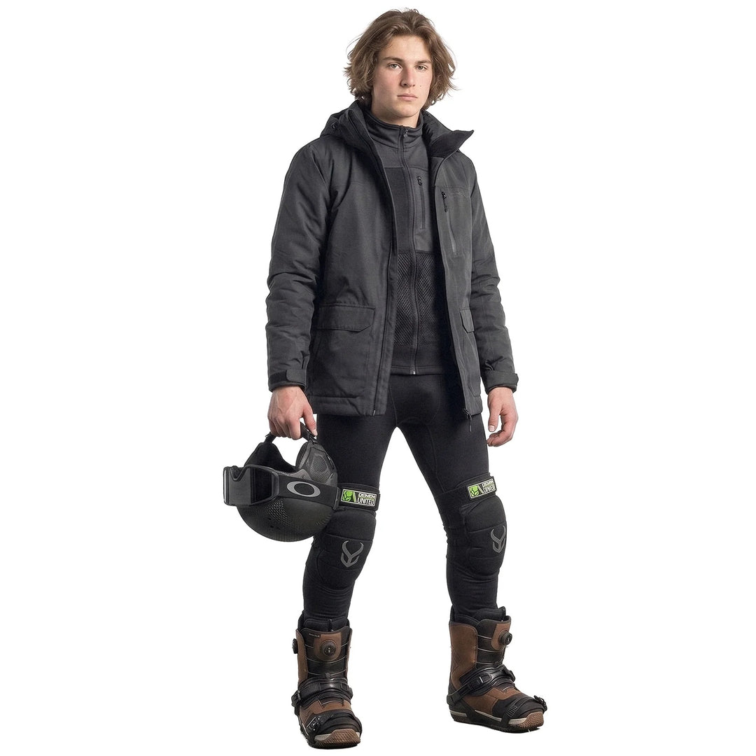 Demon Zero Knee Pads W/RF D30 Black - Ochraniacze na kolana