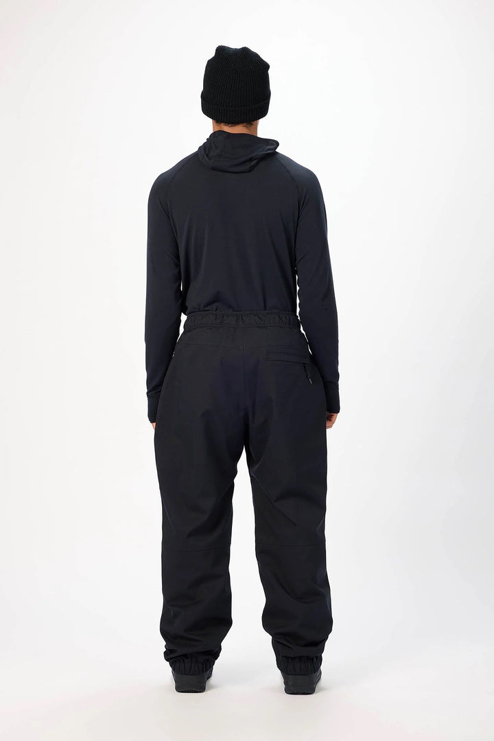 Airblaster Elastic Boss Pant Max Black Mustard - Męskie spodnie snowboardowe