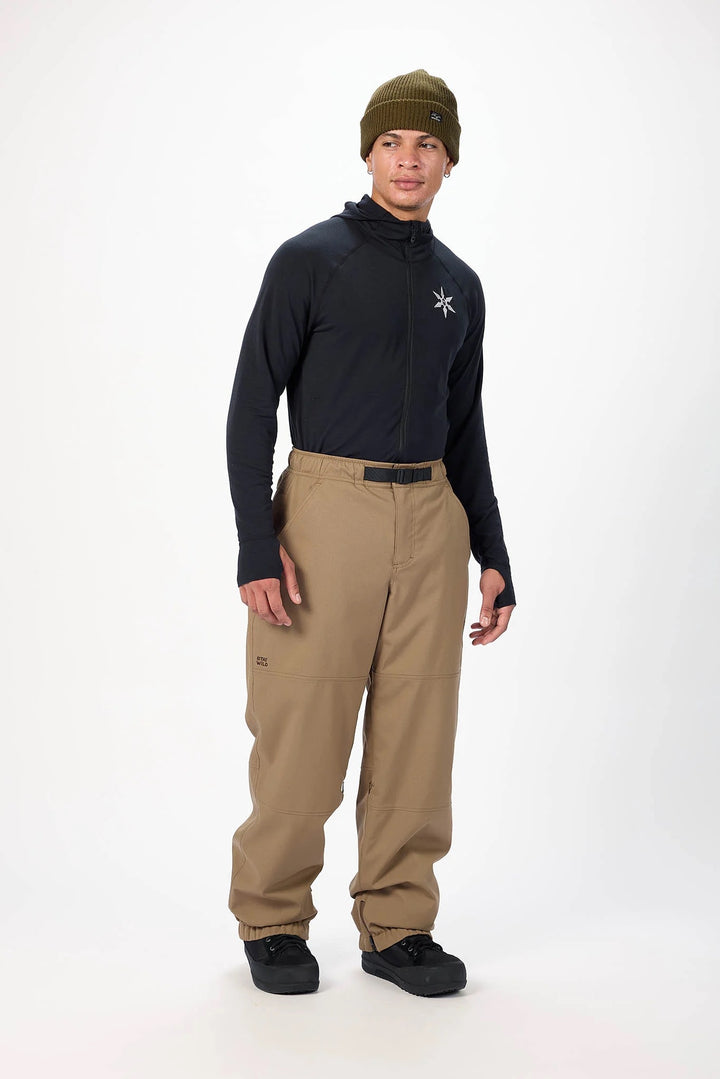 Airblaster Elastic Boss Pant Fossil - Męskie spodnie snowboardowe