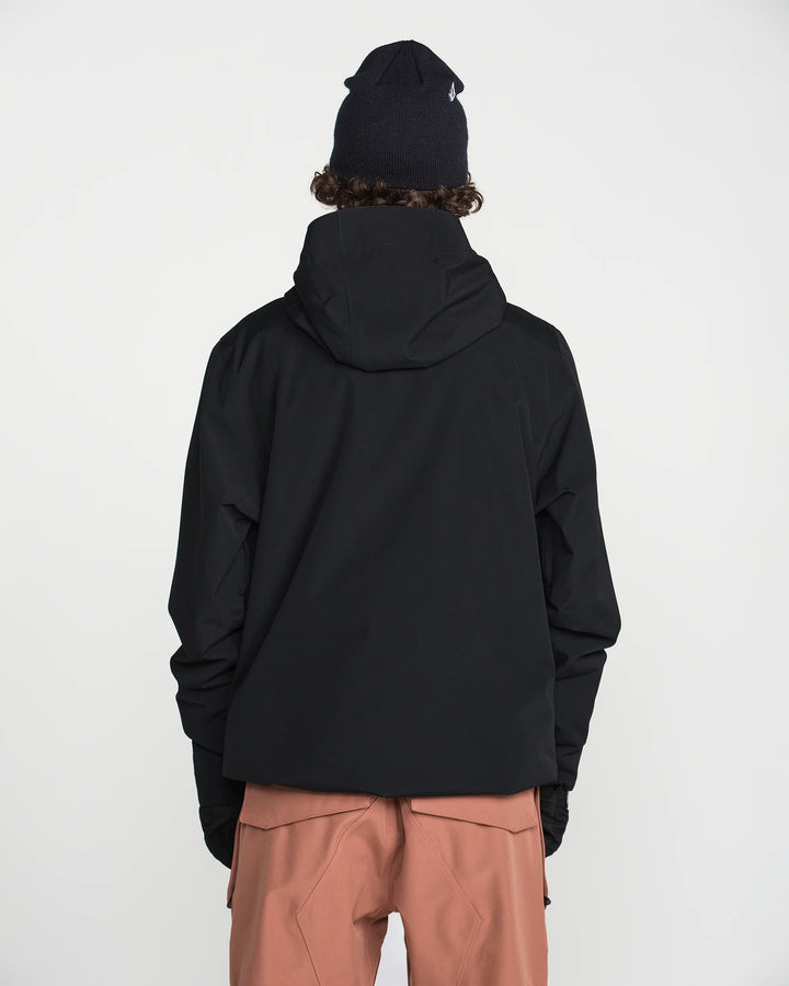 Volcom Double Ins Black - Kurtka snowboardowa