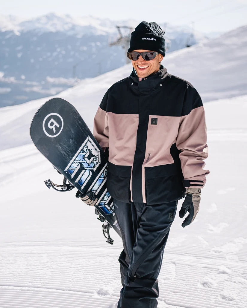 Volcom Meska Kurtka Kleveland Mauve