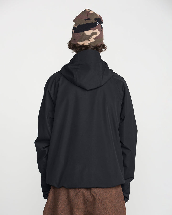 Volcom Collins Black - Kurtka snowboardowa