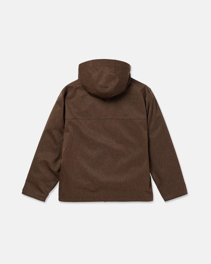 Volcom Top Stitch Brown Denim - Kurtka snowboardowa