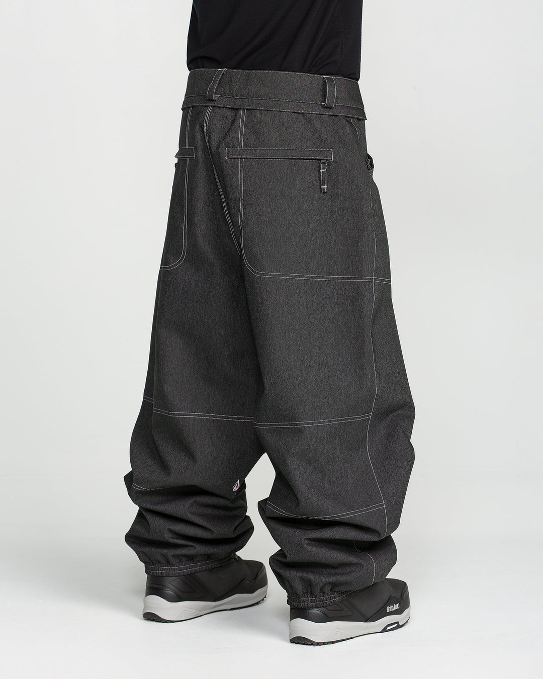 Volcom Lapper Black - Spodnie snowboardowe