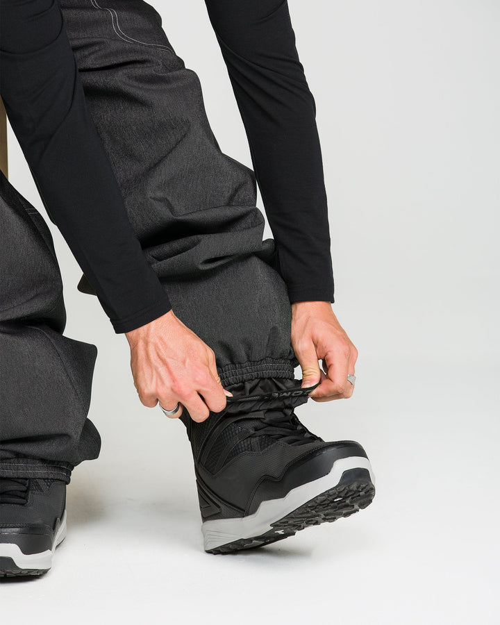 Volcom Lapper Black - Spodnie snowboardowe