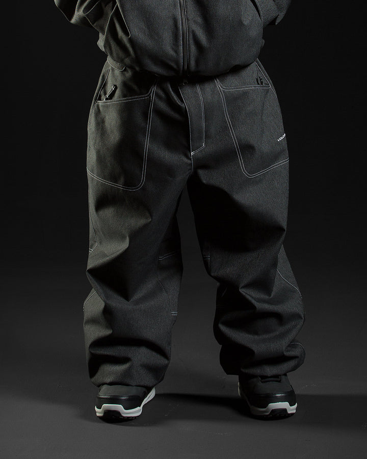 Volcom Lapper Black - Spodnie snowboardowe